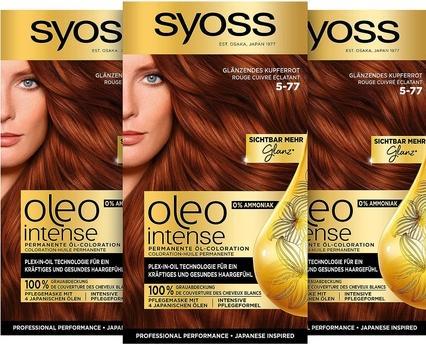Image du produit Syoss Oleo Intense (5-77 Rouge cuivré brillant)