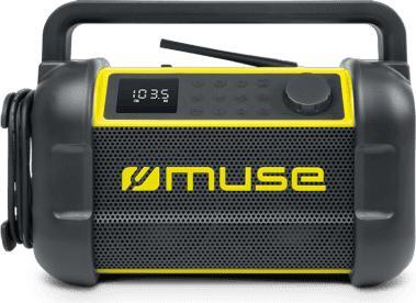 Produktbild Muse M-928 BTY Jobsite Radio speaker, Black/Yellow (FM, NFC, Bluetooth)