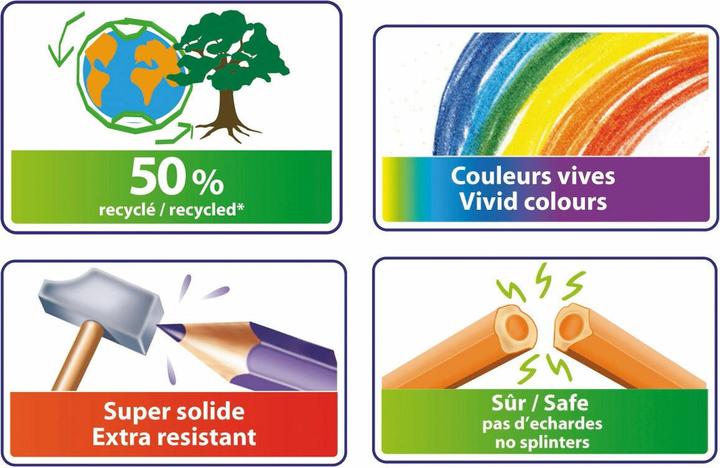 Produktbild Bic Kids Evolution (Sortiert, 12 x)