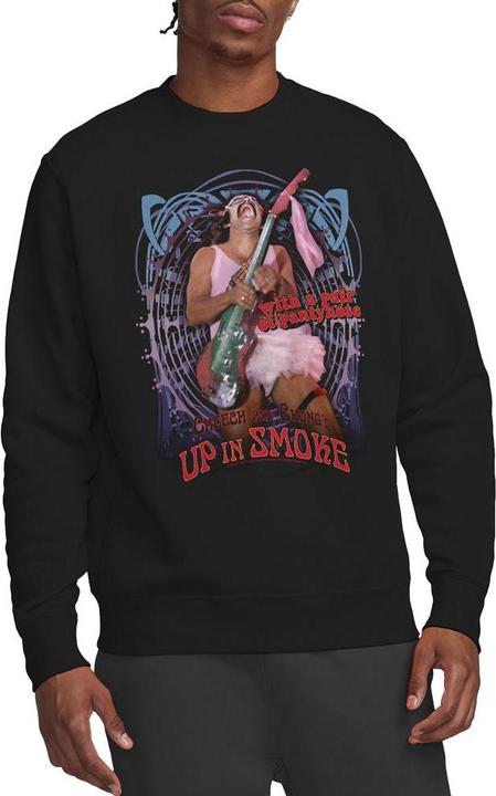 Actual product image Cheech & Chong Unisex Adult Up In Smoke Pantyhose Sweatshirt (XL)
