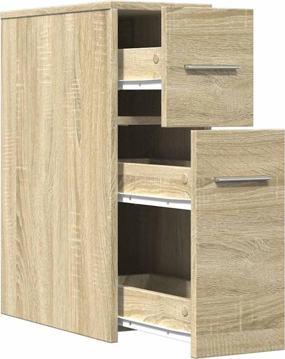 Immagine prodotto VidaXL Mobile bagno stretto con rotelle