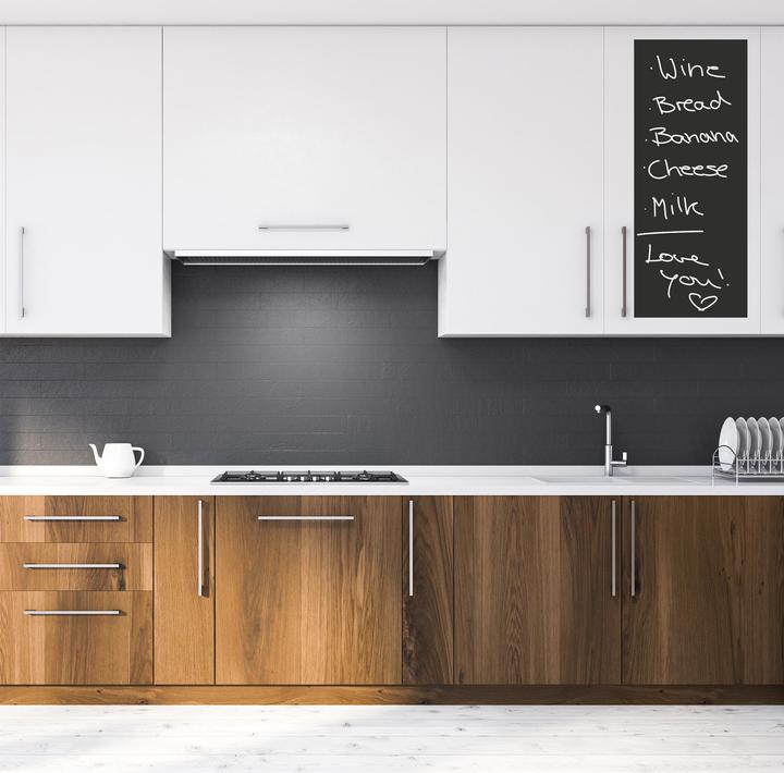 Immagine prodotto Relaxdays Lavagna adesiva, nera da muro (45 x 200 cm)