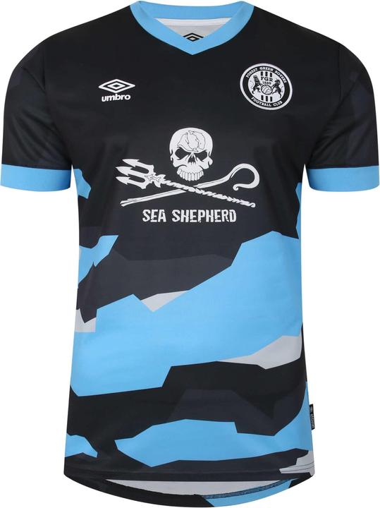 Image du produit Umbro Mens 23/24 Forest Green Rovers FC Third Jersey (M)