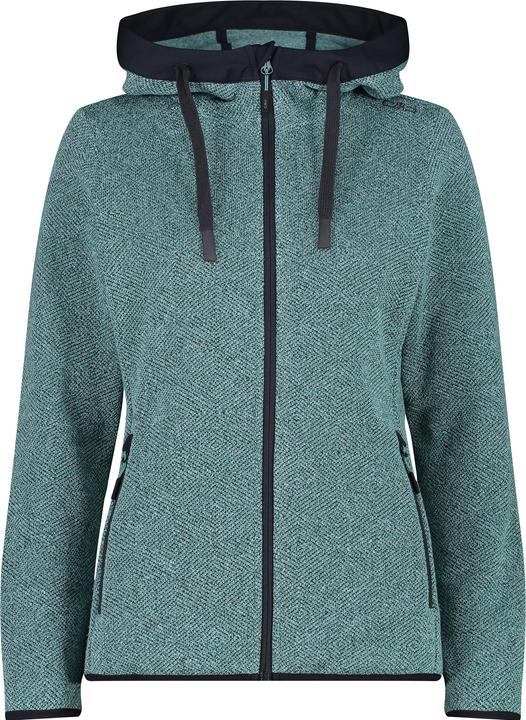Immagine prodotto CMP Campagnolo Women's Jacquard Knitted Jacket Fix Hood (42, L)