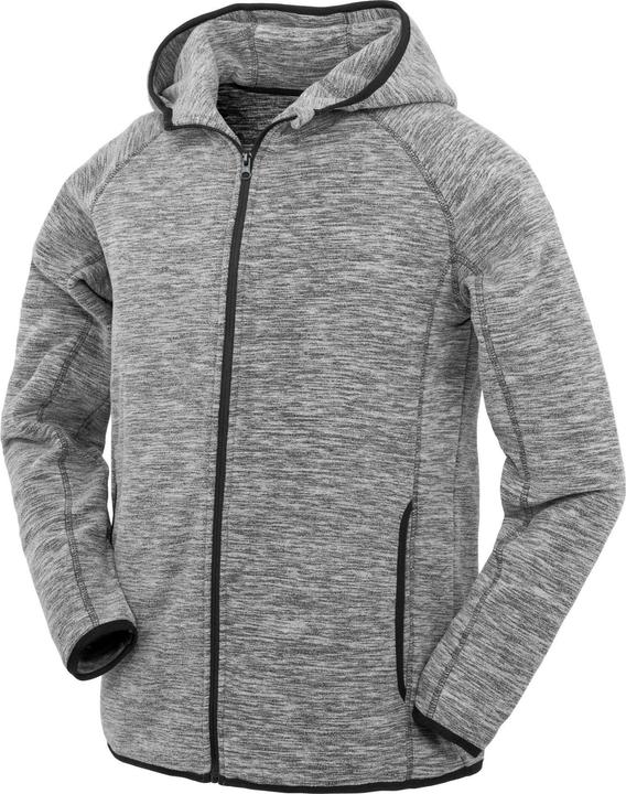Spiro Hoodie mit durchgehendem Reissverschluss Fitness