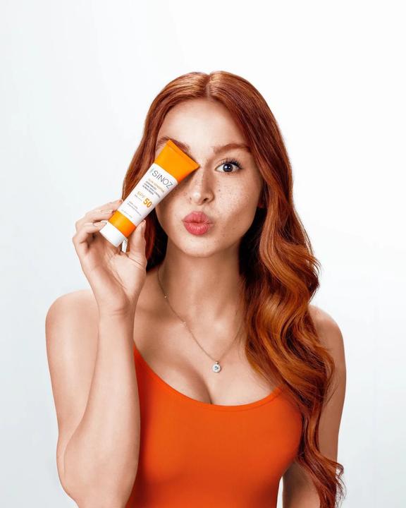 Immagine prodotto Sinoz Anti-Flecken Sonnencreme SPF 50+ 50ml (Crema solare, SPF 50+, 50 ml)