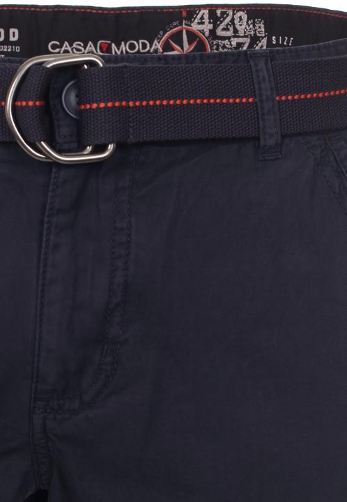 Produktbild Casa Moda Hose Cargo-Bermuda mit Gürtel und seitlichen Taschen (30)