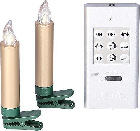 Produktbild Krinner LED Christbaumkerze Superlight Starter-Set (12 x)