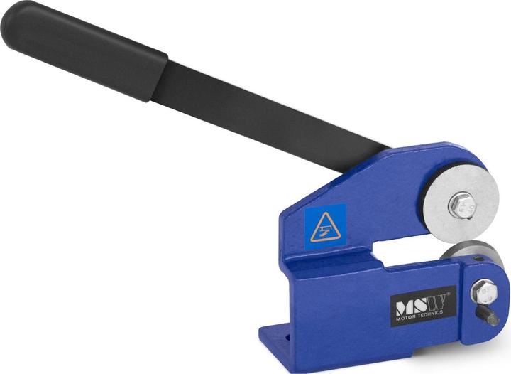 Produktbild MSW Rollenblechschere Blechschere Rollenschere Handhebelschere 1,5 mm Blechstärke (75 mm)