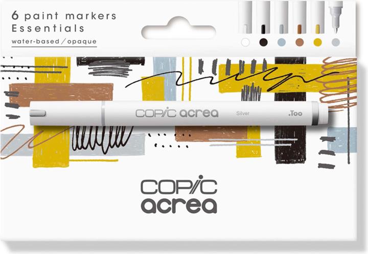 Produktbild Copic Marker acrea Set Essentials (Multicolor, 0.80 mm)