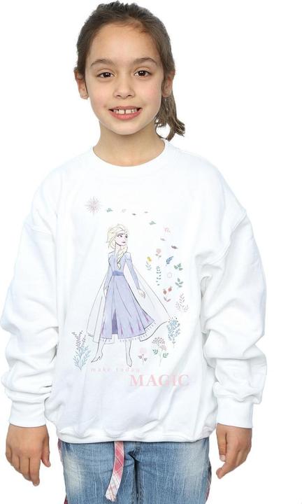 Produktbild Disney Frozen 2 Elsa Make Today Magic Sweatshirt Mädchen (140, 146)