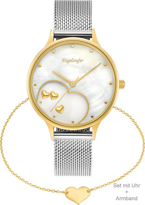 Image du produit Engelsrufer ERWO-HEART-02 Happy Hearts Set Montre Femme 34mm 5ATM (Montre analogique, 34 mm)