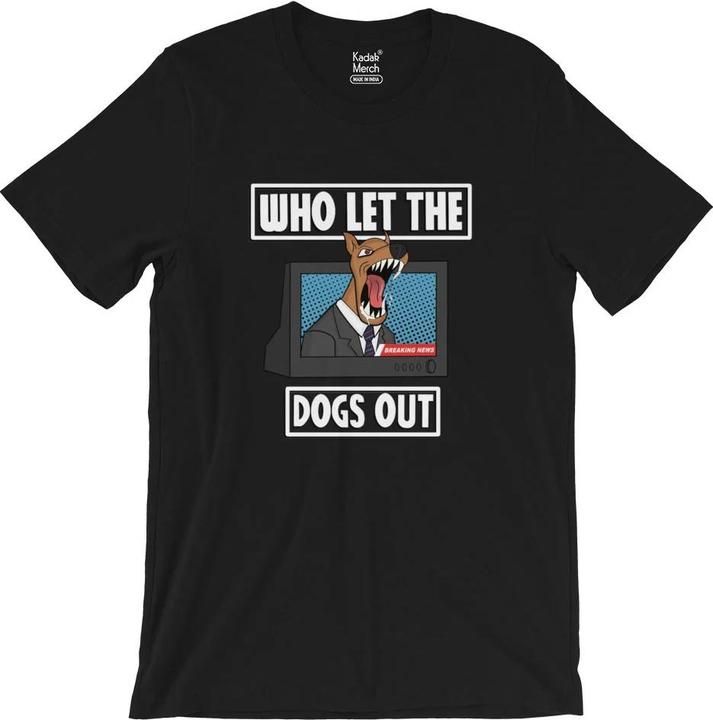 Produktbild Horror Line Who Let The Dogs Out TShirt (L)