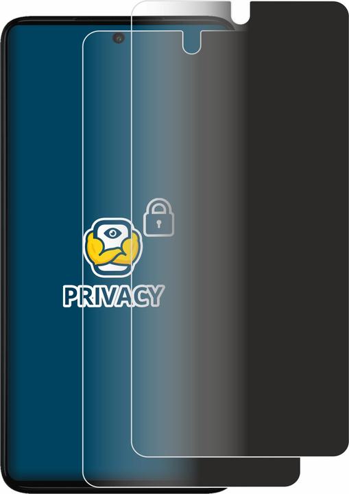 Actual product image BROTECT Anti-spy privacy film Blue light protection film (2 Piece, Motorola Moto G52)