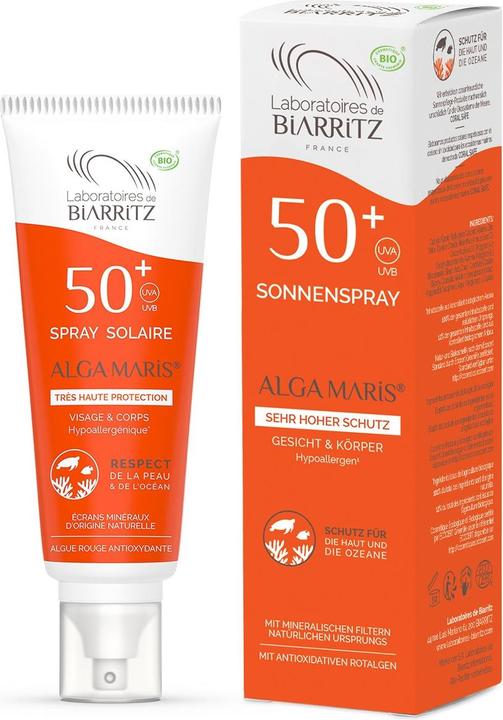 Produktbild Laboratoires de Biarritz Sonnenspray (Sonnenspray, SPF 50+, 100 ml, 149 g)