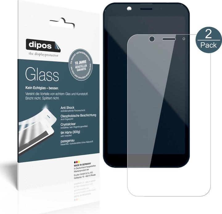 Produktbild Dipos Displayschutz Anti-Shock (2 Stück, Shift SHIFT6m)