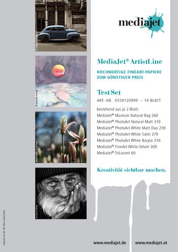 Produktbild Mediajet Testset Artist Line A4 34 Blatt (200 g/m², A4, 2 x)