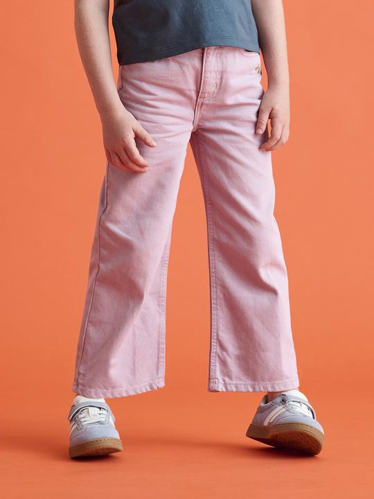Produktbild Vertbaudet Weite Mädchen Hose mit Blumenstickerei (92)