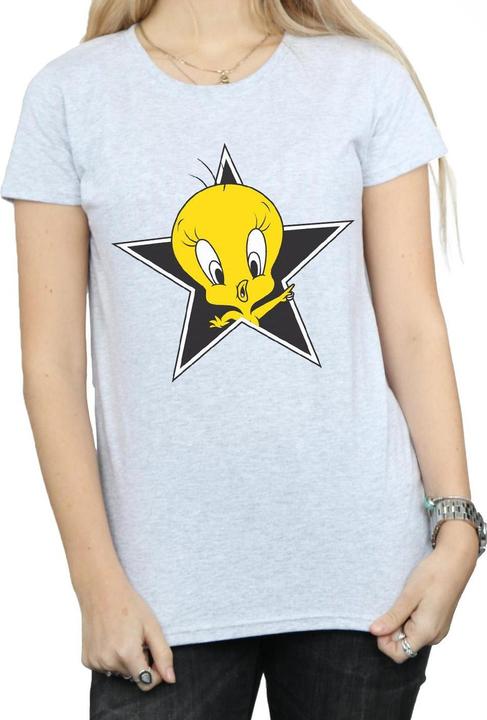 Immagine prodotto Looney Tunes Tweety Pie Star Maglietta Donna (XXL)