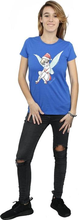 Immagine prodotto Disney Tinkerbell Christmas Fairy Maglietta Donna (XXL)