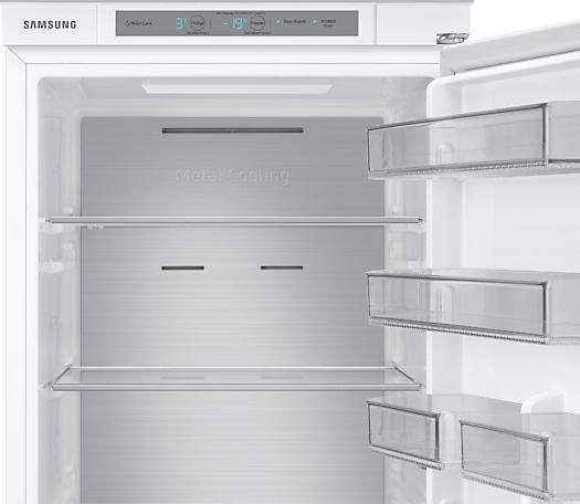 Produktbild Samsung BRB30703EWW/EF Kühl- und Gefrierkombination Integriert 298 l E Weiss (298 l)