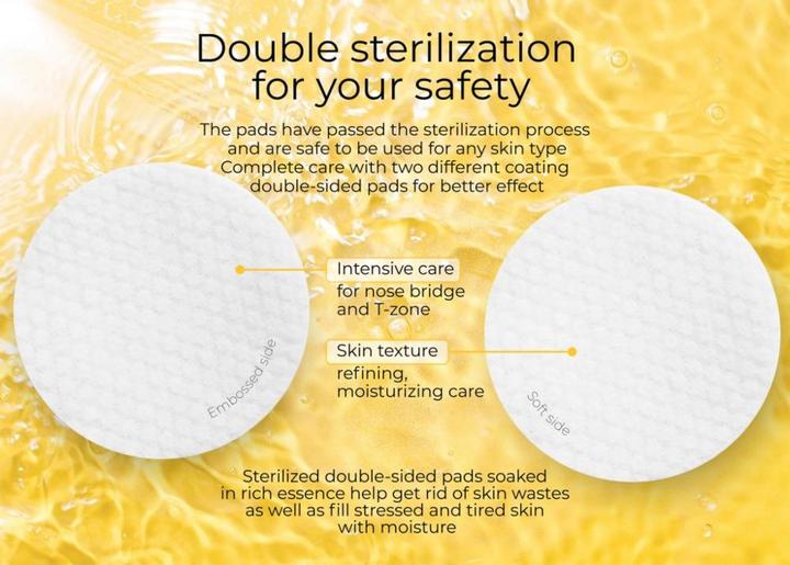 Produktbild JKosmec Yuja and Vitamin C Hydrating Toner Pads (Reinigungstücher)