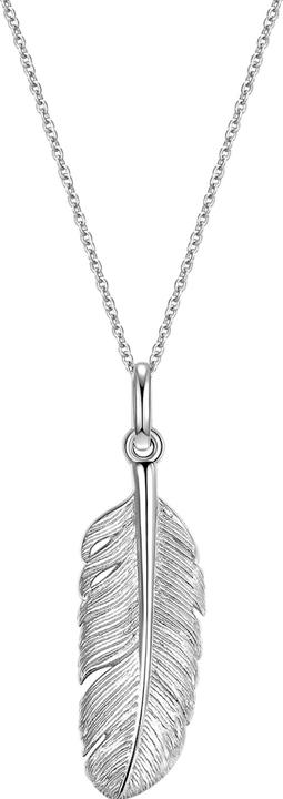 Glanzstücke München Damen Feder Sterling Silber silber 70,0 cm - 8180 (Sterling Silber, 70 cm)