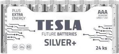 Immagine prodotto Tesla Batterie Batteria AAA Argento + Alcalina LR03 1150 mAh (24 pezzi) (24 pz., AAA)