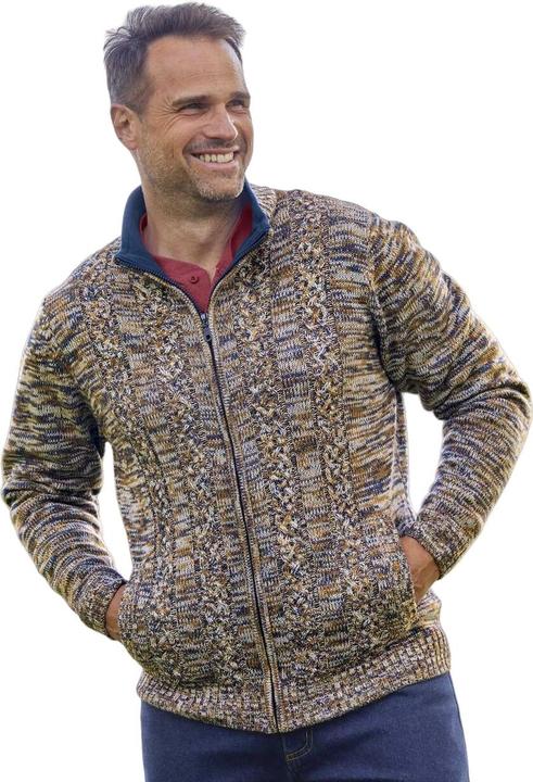 Actual product image Atlas For Men Mens Mottled Knitted Jacket (M)