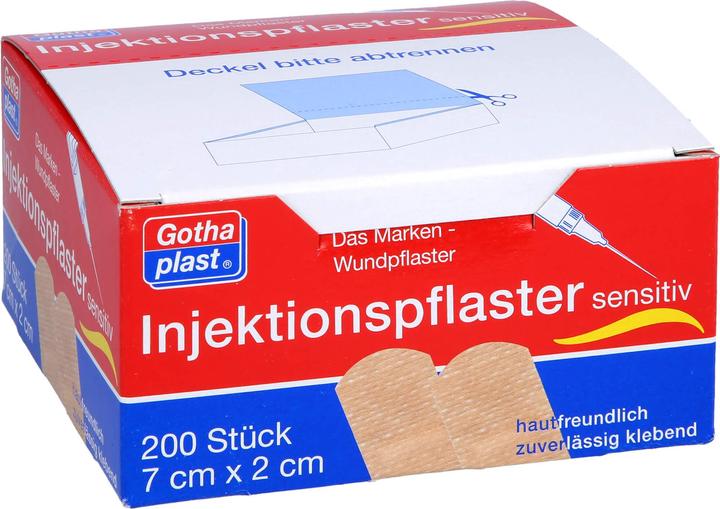 Actual product image Gothaplast Injection plaster sensitive 7cmx2cm, 200 pcs PFL (200 x)