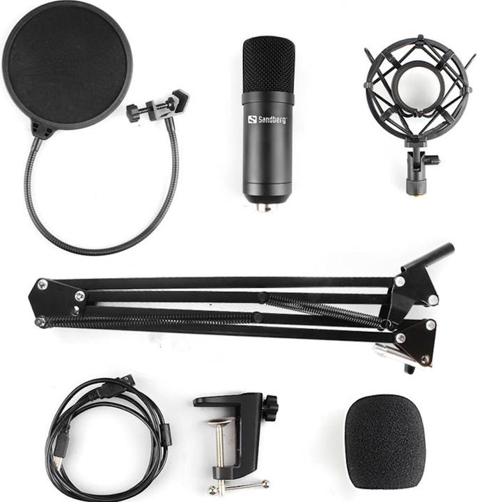 Actual product image Sandberg Streamer USB Microphone Kit