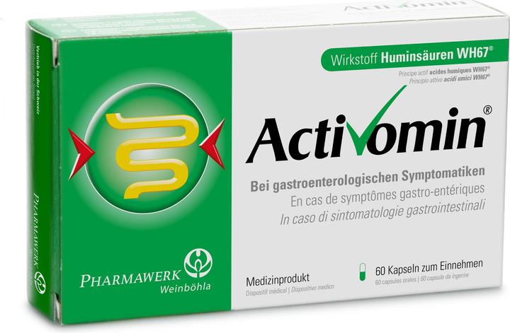 Produktbild Activomin Huminsäuren (60 Stück, Kapseln, 60 g)