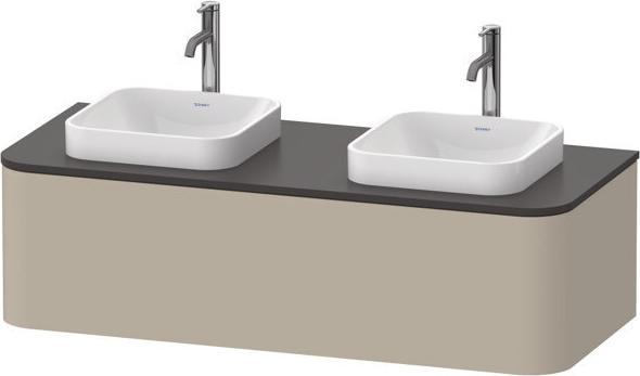 Produktbild Duravit Happy D.2 Plus Waschtischunterbau für Konsole wandhängend, 1300x550 mm, 1 Auszug, für Auf (130 x 55 x 35.5 cm)