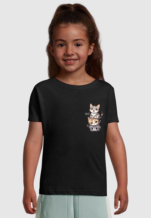 Produktbild Merchcode Girls Hi Cats - T-Shirt - 184979 (146)
