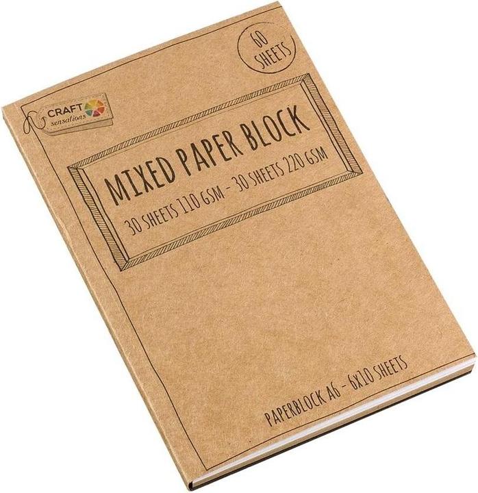 Immagine prodotto Hahnemühle Blok A6 m. 60 ark. ass. kulørt papir (A6)