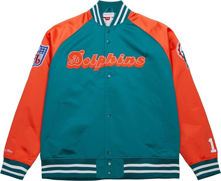 Image du produit Mitchell & Ness M&N Lightweight Satin Veste - Miami Dolphins Dan Marino (M)