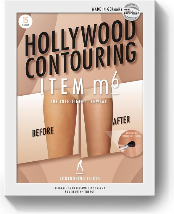 Actual product image ITEM m6 Contouring Tights (15 DEN, L)