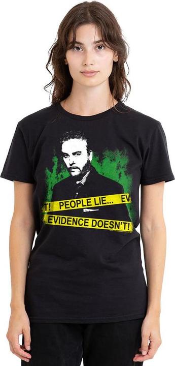 Actual product image Csi: NY Unisex Adult People Lie T-Shirt (S)