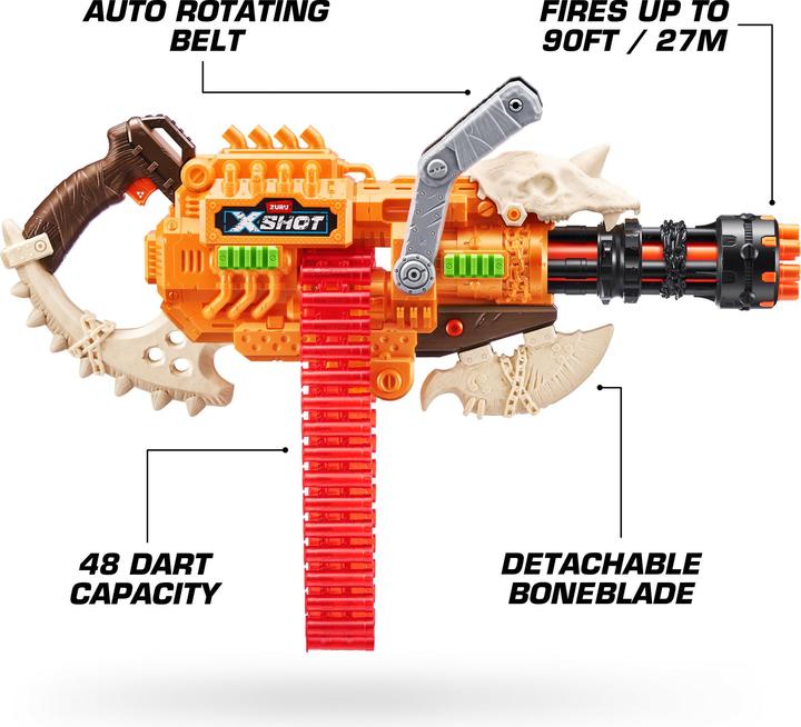Actual product image Zuru Insanity HorrorFire Dread Hammer (48 Darts)