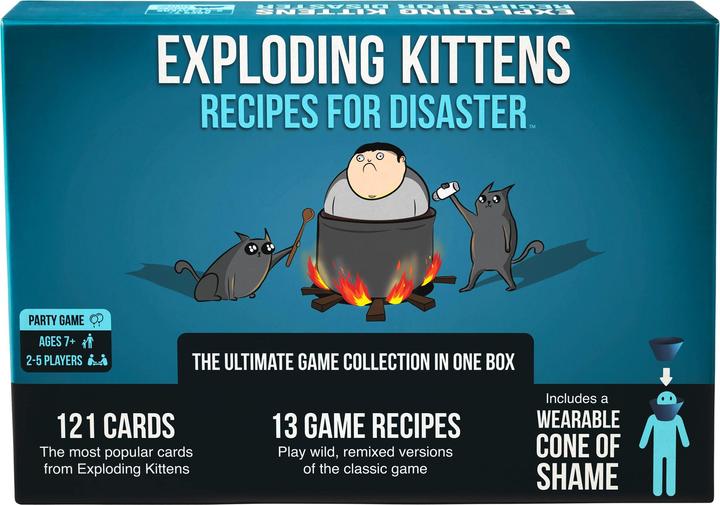 Actual product image Exploding Kittens Recipes for Disaster (ENG) (English)