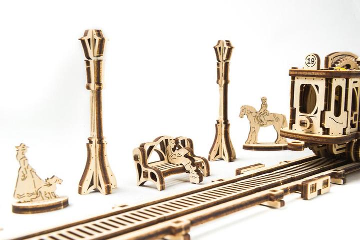 Actual product image Ugears Tram line 284 parts