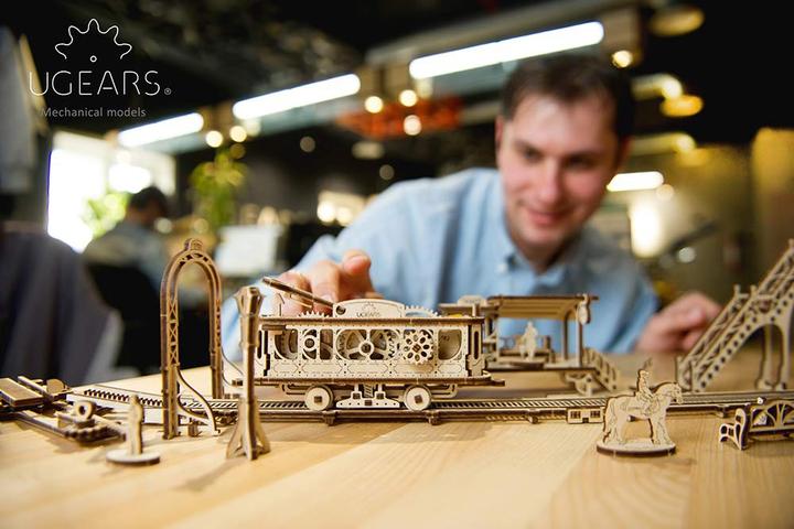 Actual product image Ugears Tram line 284 parts