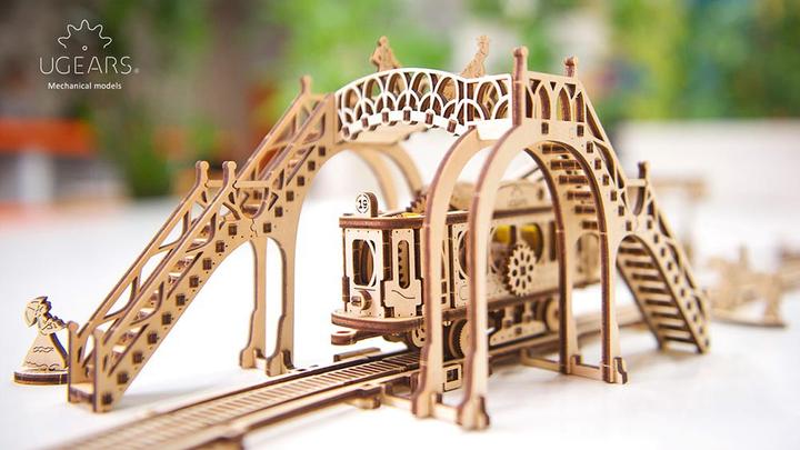 Actual product image Ugears Tram line 284 parts