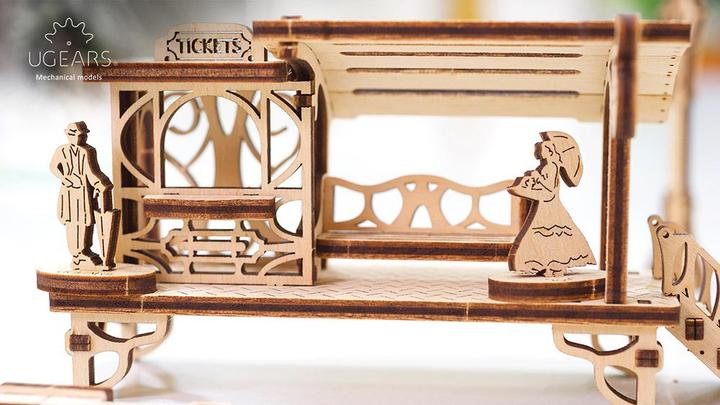 Actual product image Ugears Tram line 284 parts