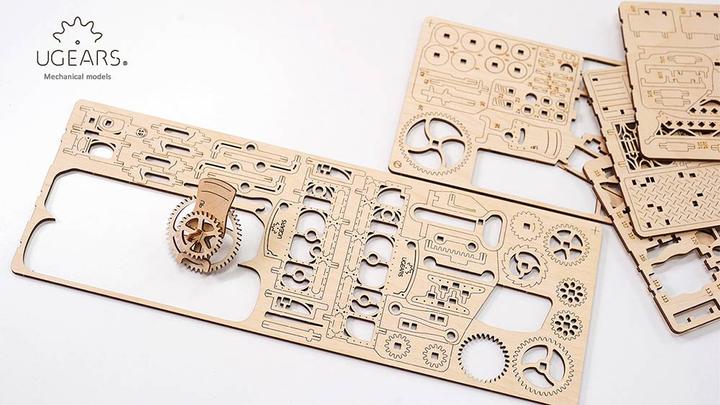 Actual product image Ugears Tram line 284 parts