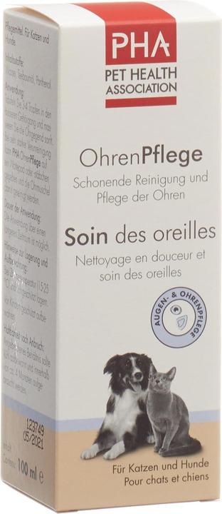 Produktbild PHA Katzen und Hunde Ohrenpflege Tropfen (Hund, 100 ml)