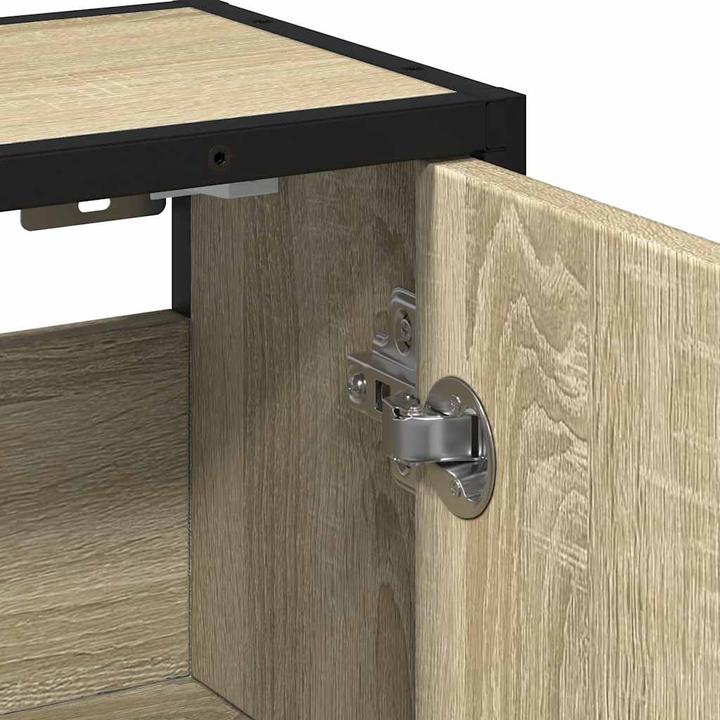 Actual product image VidaXL Bathroom mirror cabinet Sonoma oak 65x20x60 cm wood-based material (65 x 20 x 60 cm)
