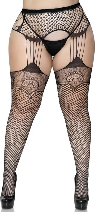 Produktbild Leg Avenue Net garterbelt stockings +