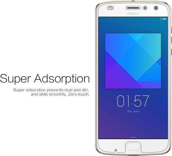Actual product image Nillkin Super Clear Series (1 Piece, Motorola Moto Z2 Play)