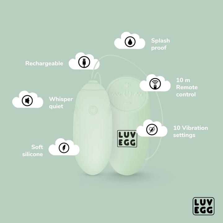 Image du produit Luv Egg Vibrationsei -Grün